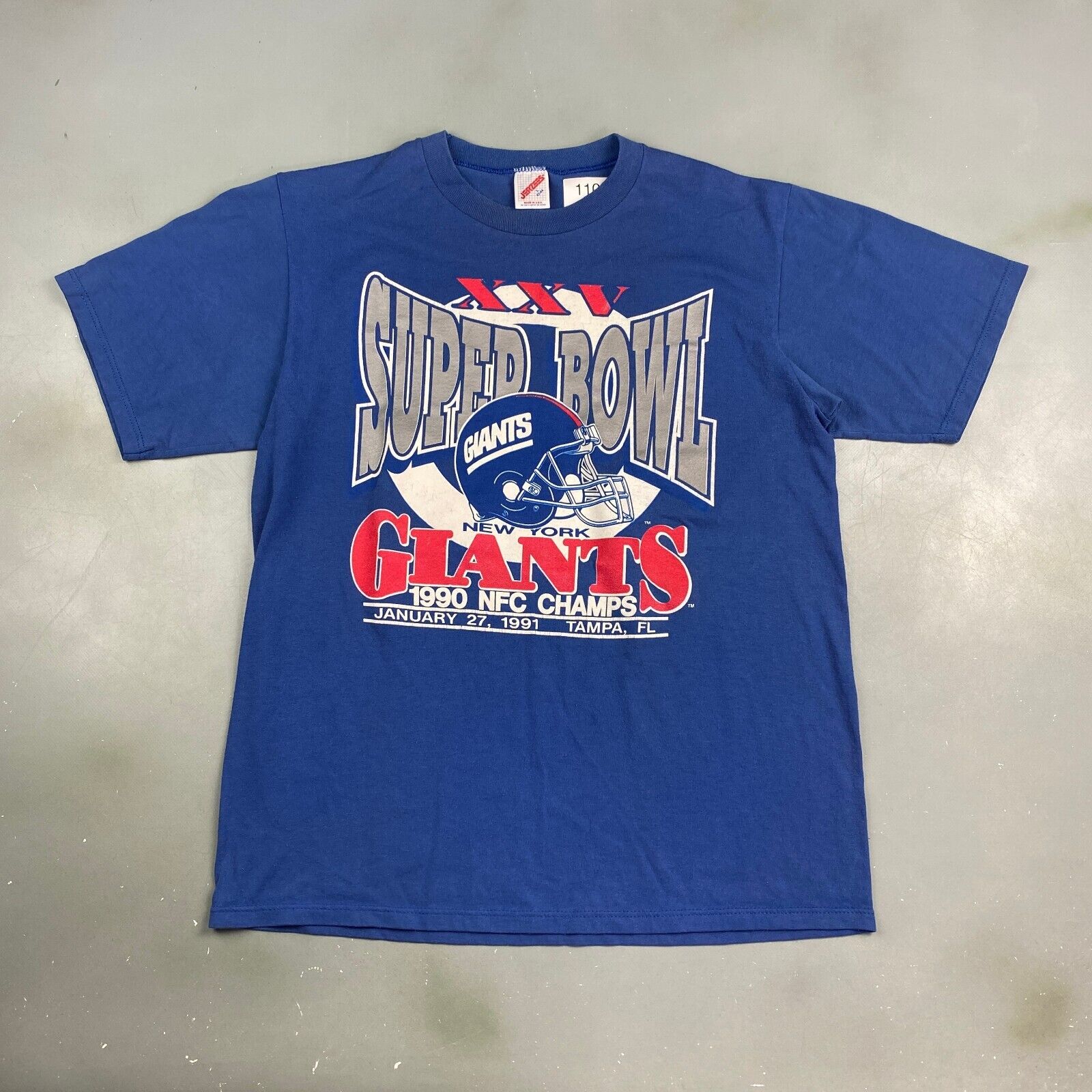 90s New York Giants Super Bowl XXV NFL Jersey t-shirt Large - The