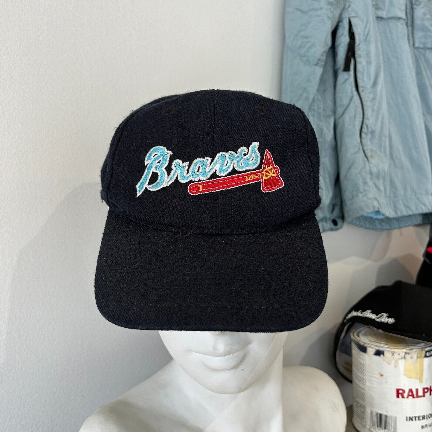 VINTAGE | Atlanta Braves Baseball Snapback HAT One Size