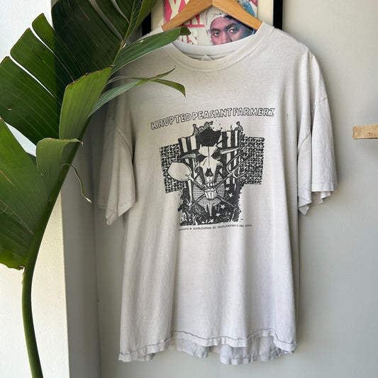 VINTAGE | Krupted Peasant Farmers Band T-Shirt sz XL