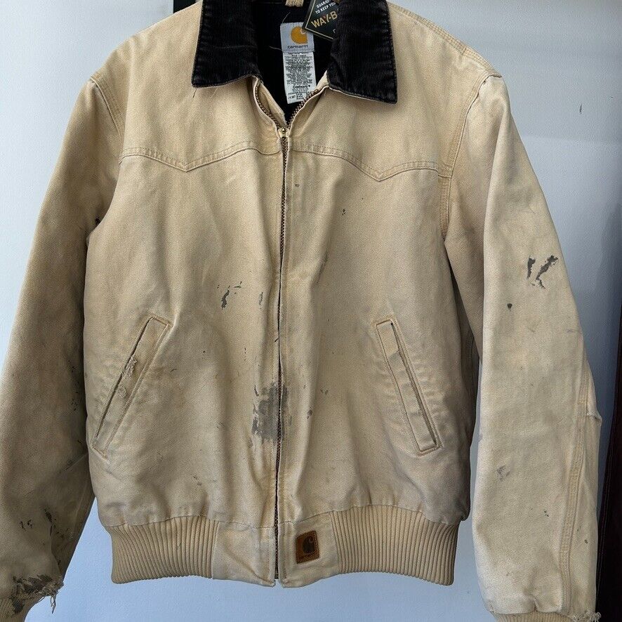 VINTAGE | Carhartt Santa Fe Work Bomber Jacket sz L-Reg