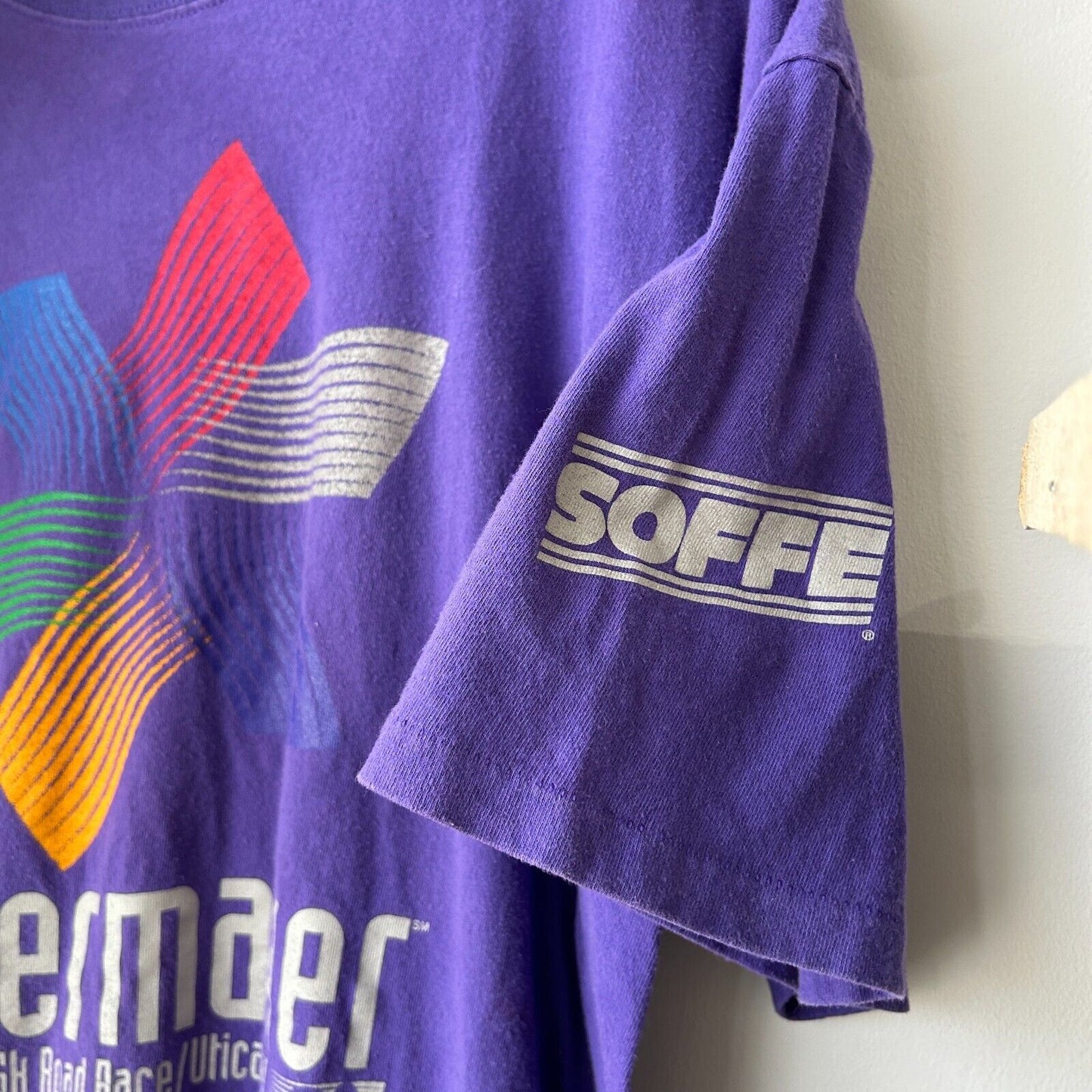 VINTAGE 90s | Boilermaker Road Race NY T-Shirt sz XL Adult