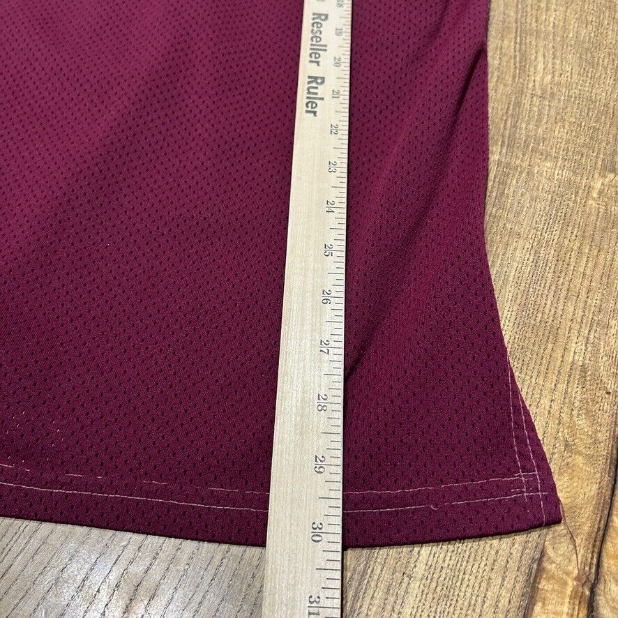 VINTAGE | Thrashed Maroon 67 Football Jersey sz M