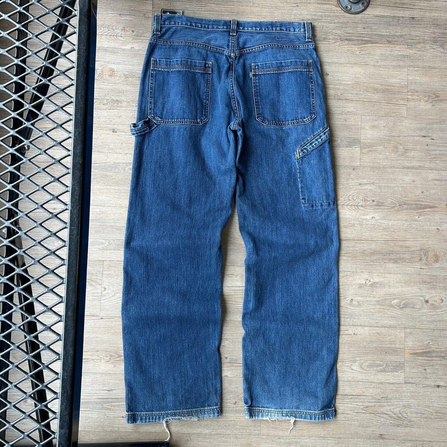 VINTAGE | Levis SIlverTab Carpenter Dark Wash Blue Jeans Pants sz W36 L34