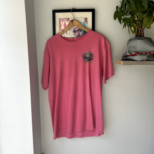 Melbourne Beach Florida Sea Turtle Graphic T-Shirt sz L Pink