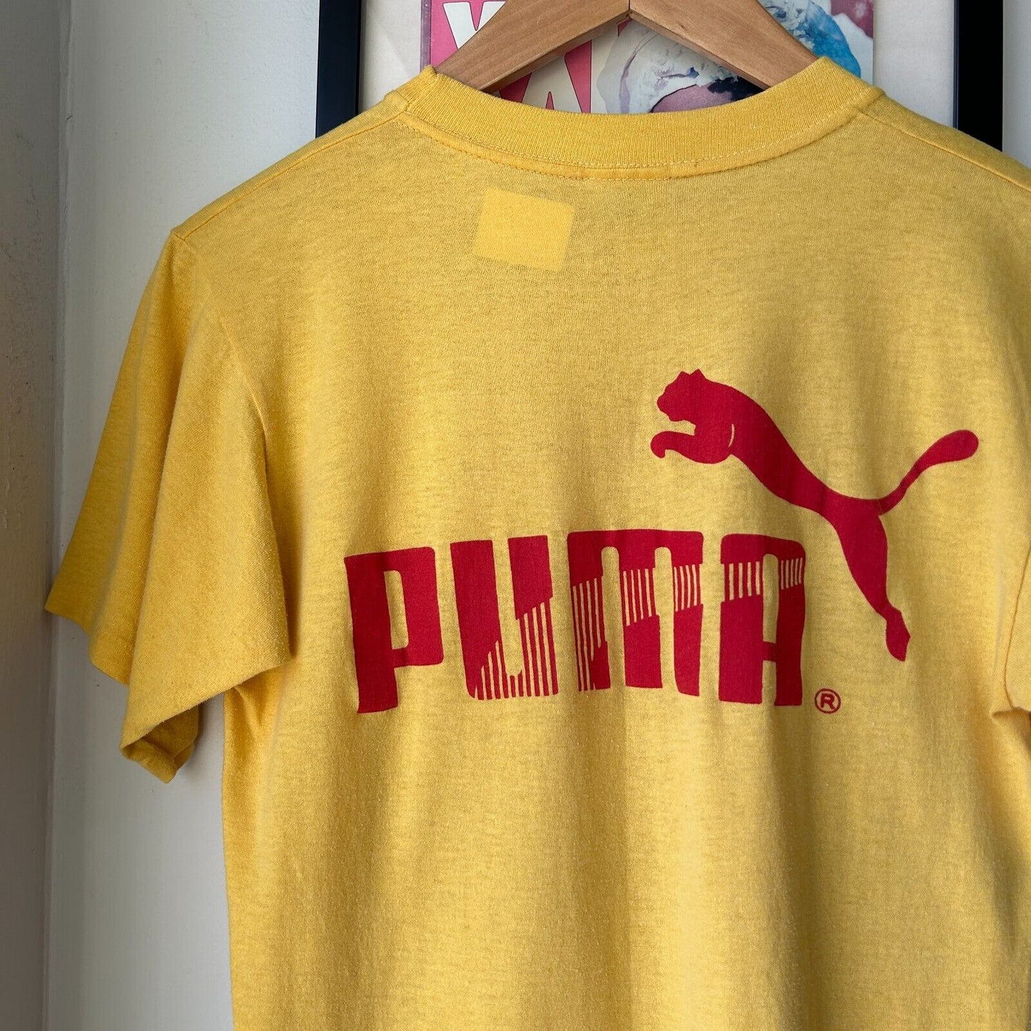 VINTAGE 70s 80s | Puma All American Basketball T-Shirt sz S