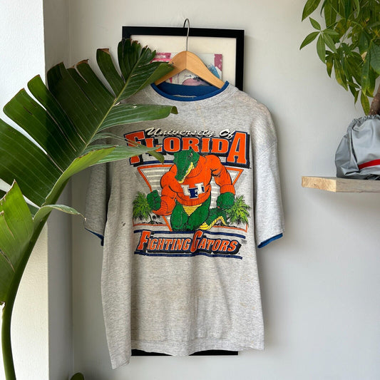 VINTAGE 90s | University Of Florida Fighting Gators T-Shirt sz M