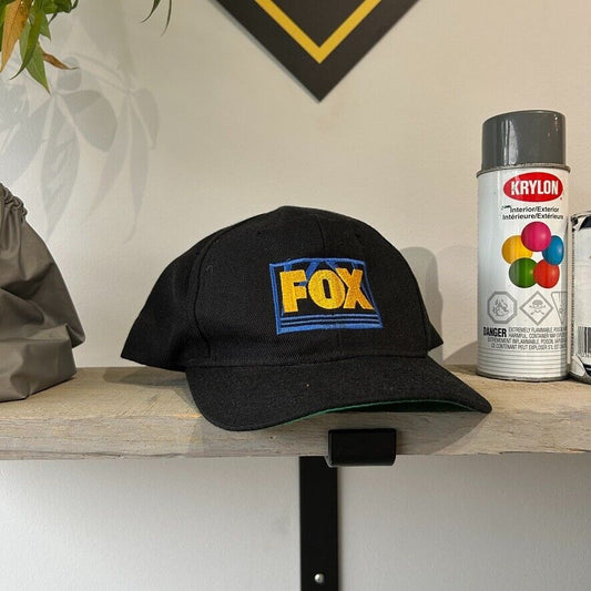 Vintage 90s | Fox News TV Snapback HAT sz One Size