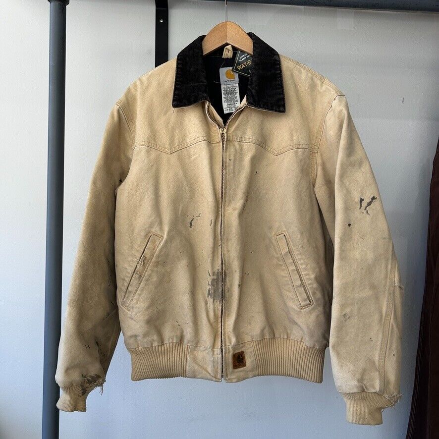 VINTAGE | Carhartt Santa Fe Work Bomber Jacket sz L-Reg