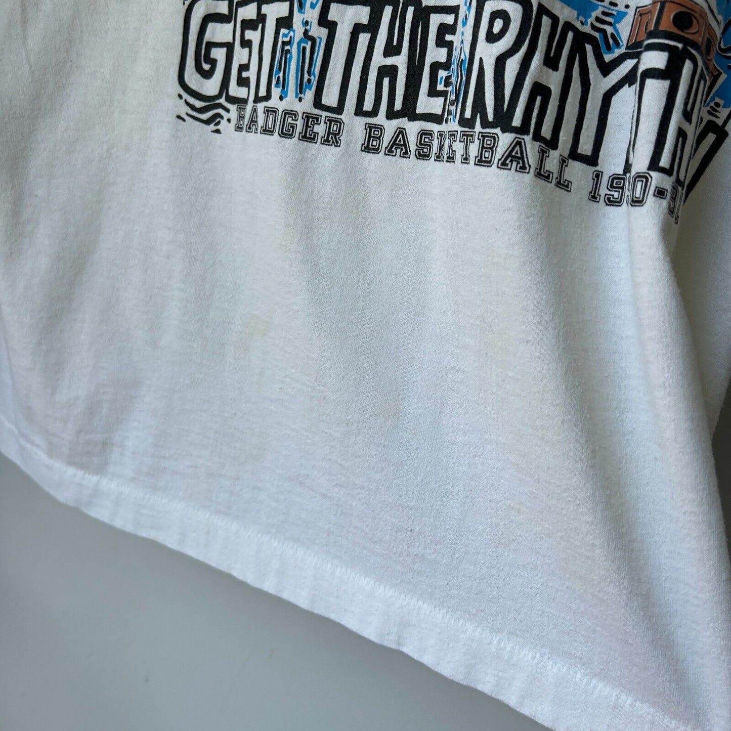 VINTAGE 90s | Buckeys Bleacher Creatures College Basketball T-Shirt sz XL