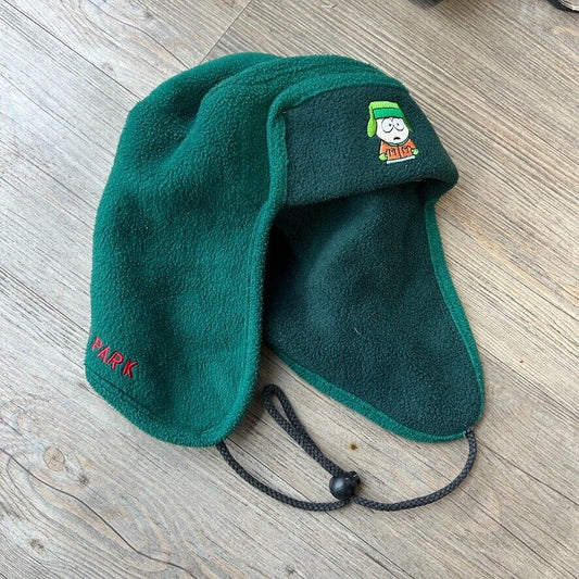 Vintage 90s | South Park Comedy Central Kyle Trapper Fleece HAT sz OS