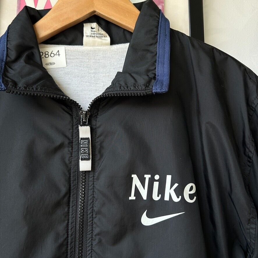 VINTAGE 90s | Nike Zip Up Windbreaker Jacket sz S Adult / L Youth