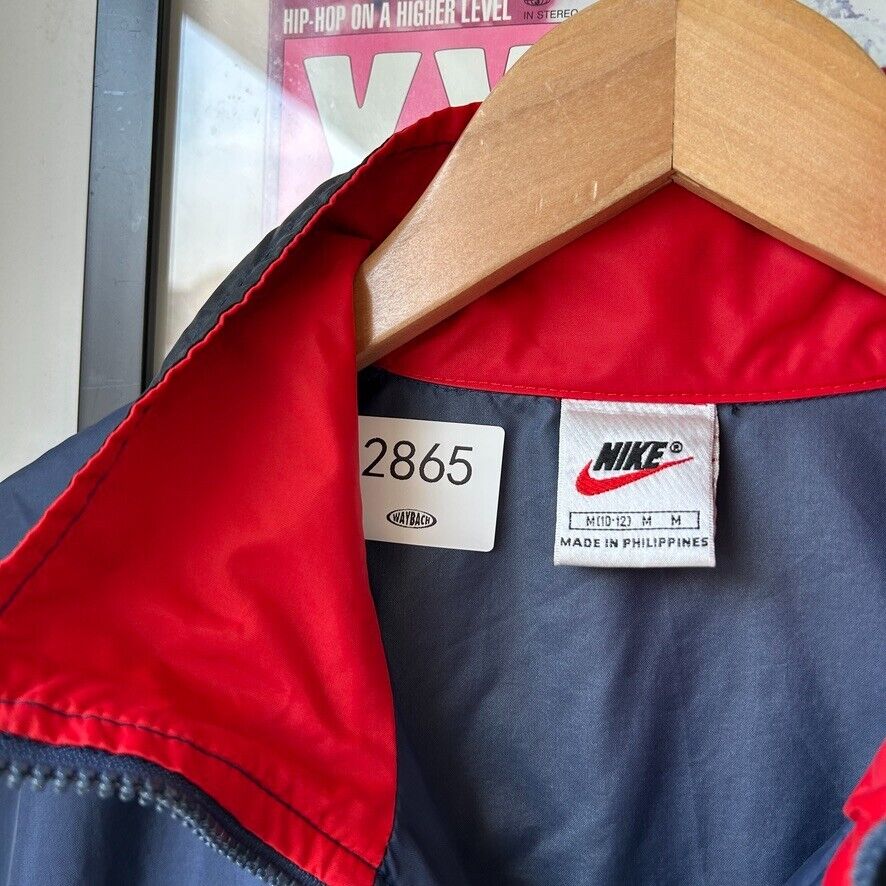 VINTAGE 90s | Nike Zip Up Windbreaker Jacket sz XS Adult / M Youth