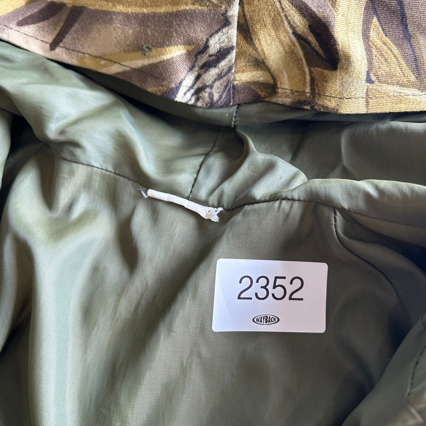VINTAGE | Advantage Wetlands Camo Cotton Canvas Jacket sz L Adult