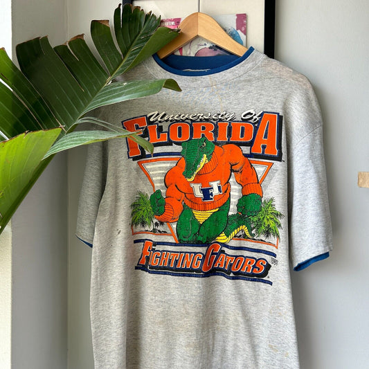 VINTAGE 90s | University Of Florida Fighting Gators T-Shirt sz M