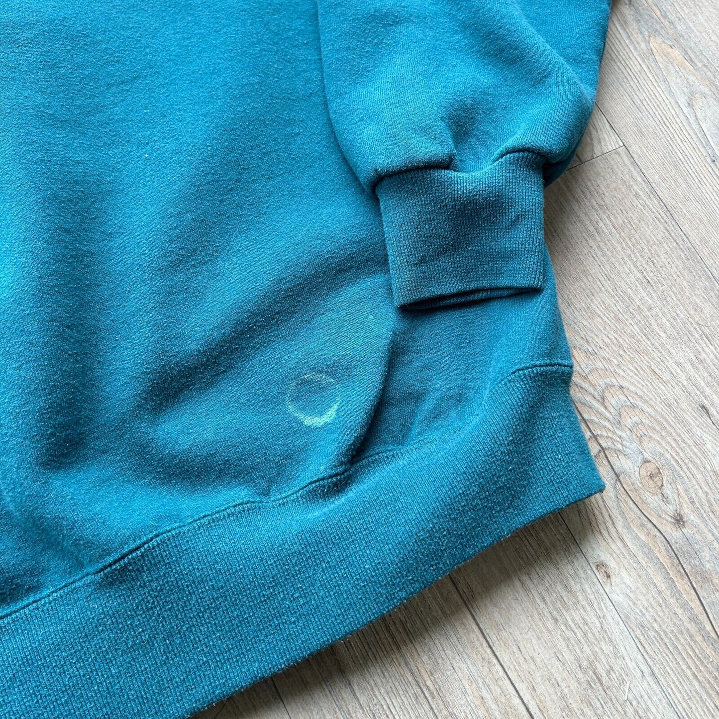 VINTAGE | Oktoberfest Stafford Teal Green Crewneck Sweater sz XL Adult