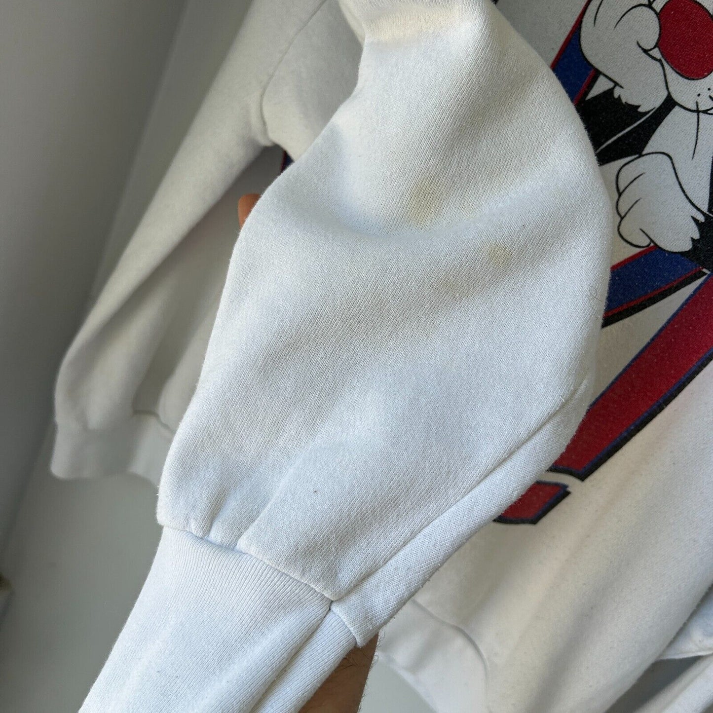 VINTAGE 90s | Looney Tunes No Way Not Ever Cartoon Crewneck Sweater sz M