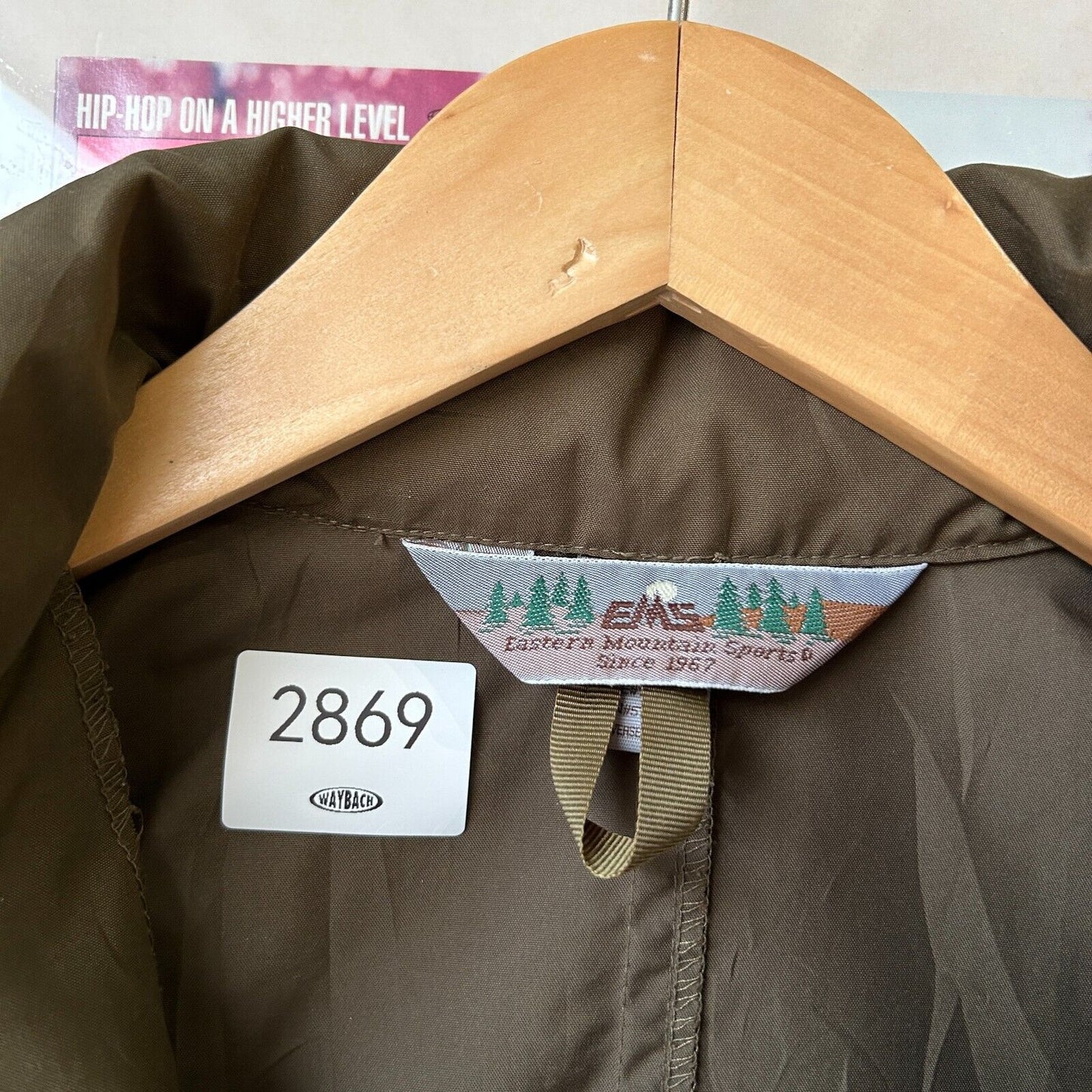 VINTAGE | EMS 1/2 Zip Olive Anorak Windbreaker Jacket sz S