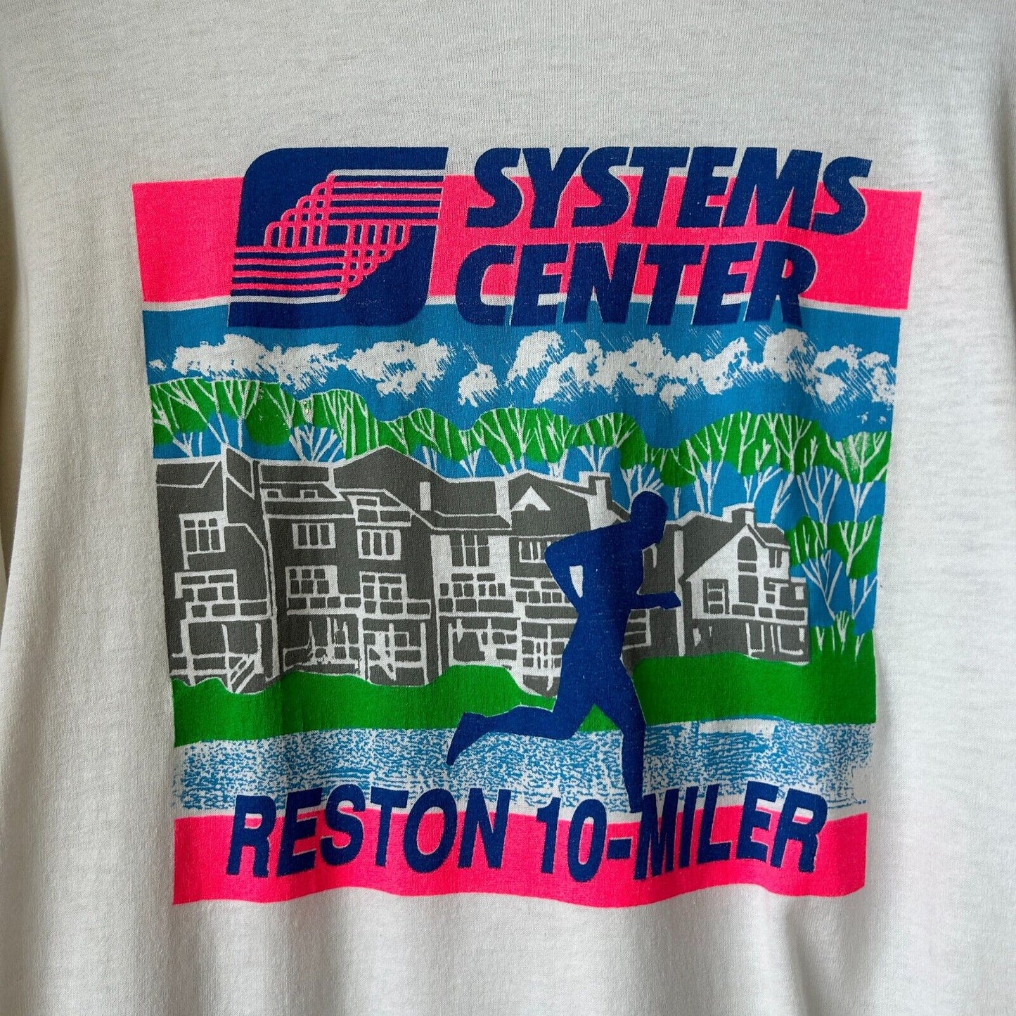 VINTAGE 90s | Marathon ASICS Tiger Running Long Sleeve T-Shirt sz M