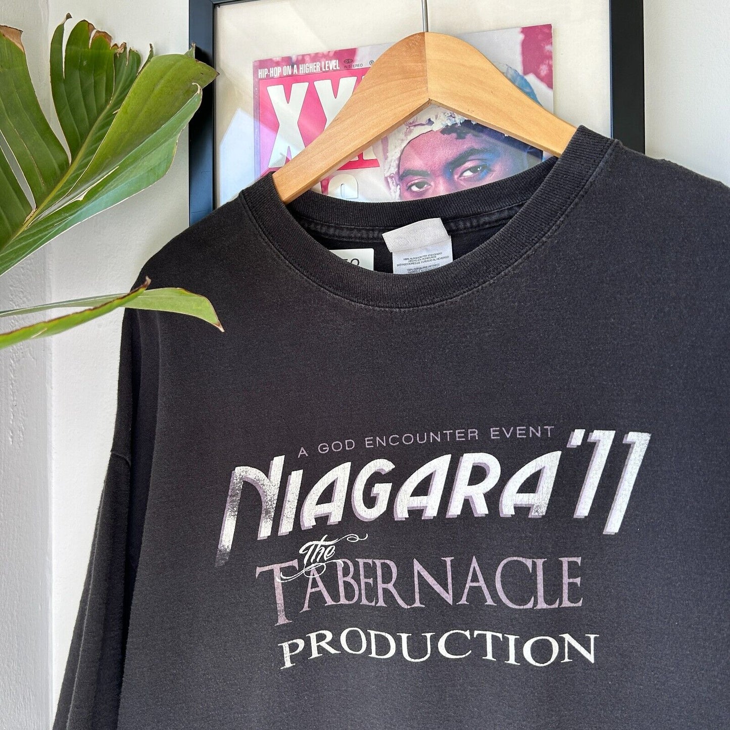 VINTAGE 90s | Niagara '11 Tabernacle Production T-Shirt sz XXL Adult