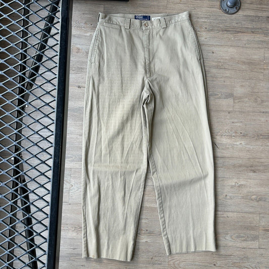 VINTAGE | Ralph Lauren Polo Country Twill Baggy Pants sz W33 L30