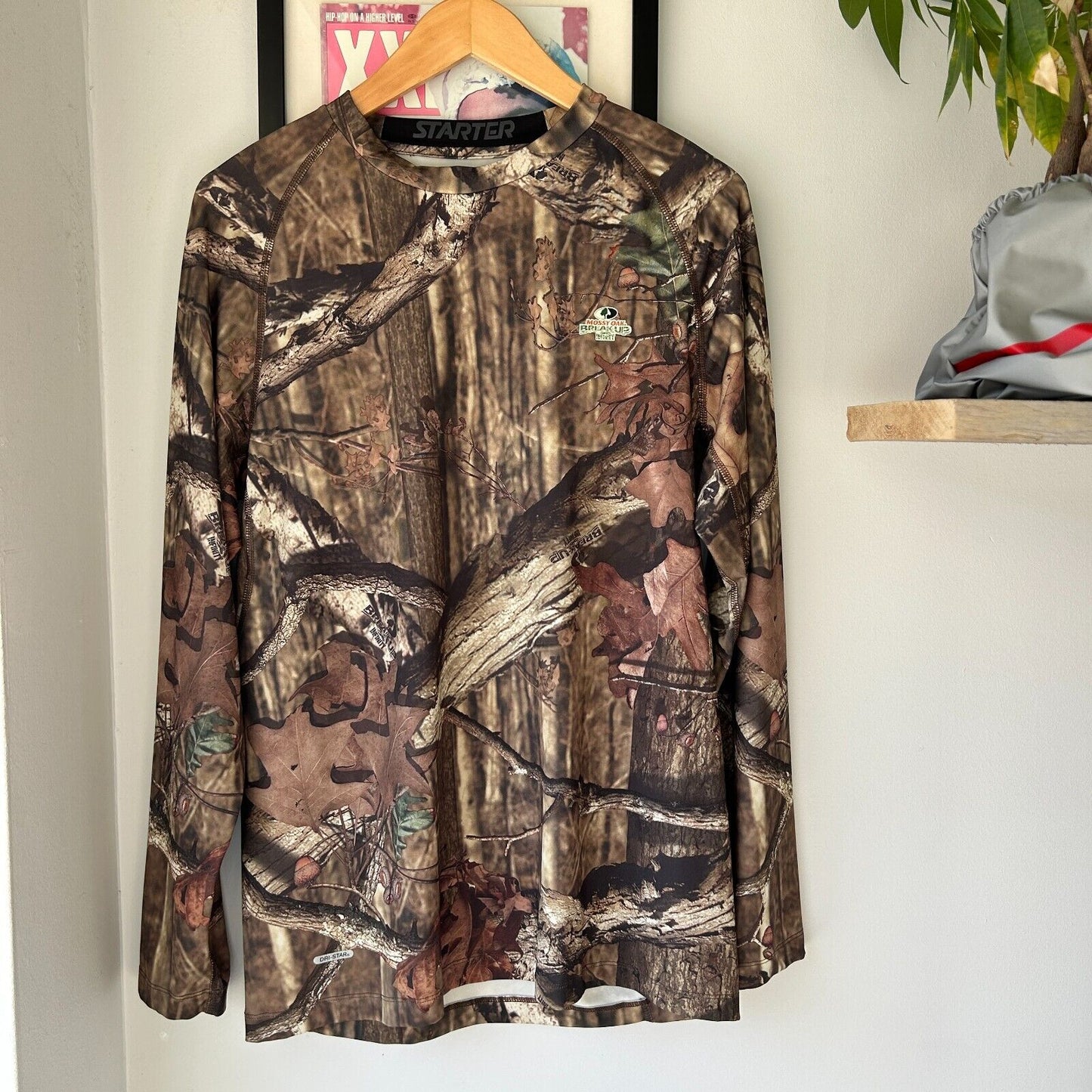 VINTAGE | Mossy Oak Real Tree Long Sleeve Jersey sz L