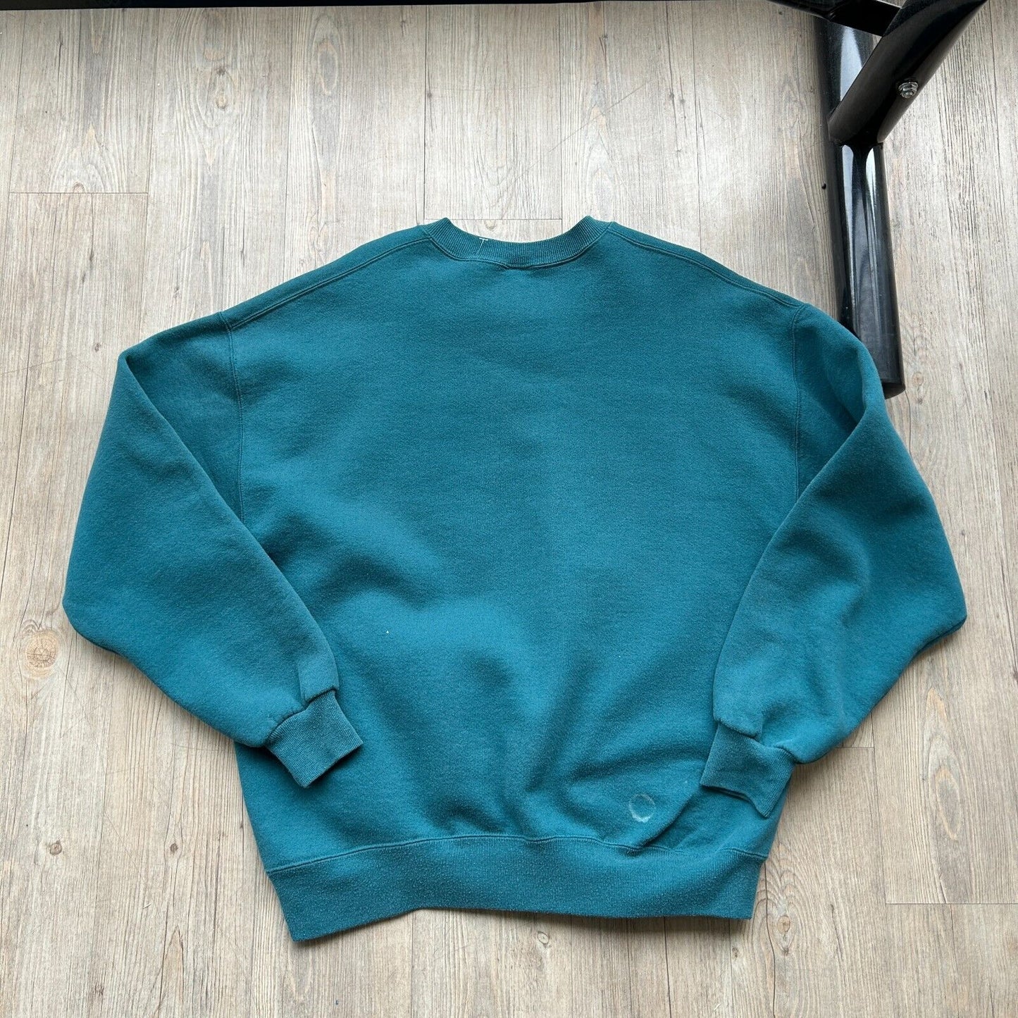 VINTAGE | Oktoberfest Stafford Teal Green Crewneck Sweater sz XL Adult