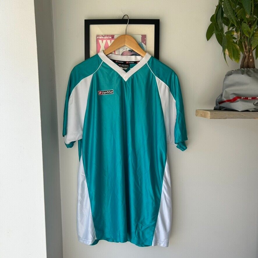 VINTAGE | Lotto Italian Sports Design T-Shirt Jersey sz L