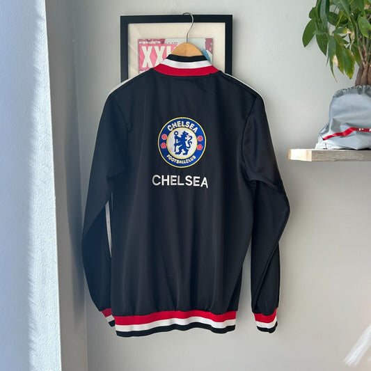 VINTAGE 90s | Adidas Chelsea Football Club Logo Zip Up Sweater sz L Adult