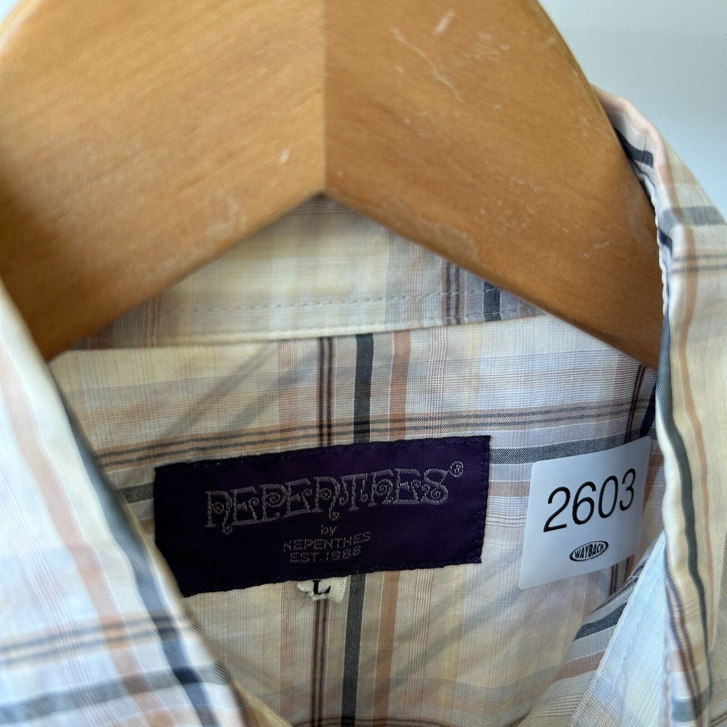 VINTAGE | Nepenthes Button Down Shirt sz L Made in Japan