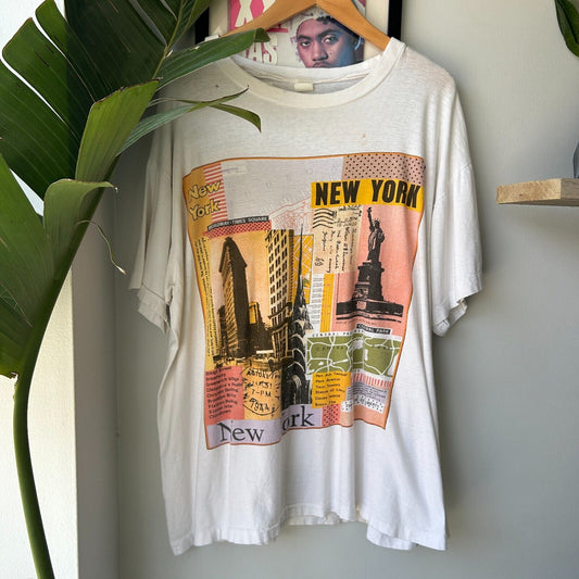 VINTAGE 90s | New York City T-Shirt sz XL