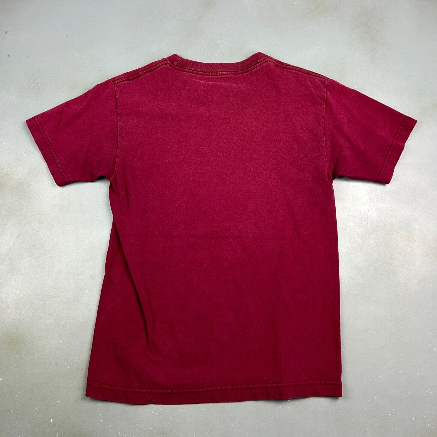 VINTAGE | Fallen Skateboard Shoes Maroon T-Shirt sz S Men Adult