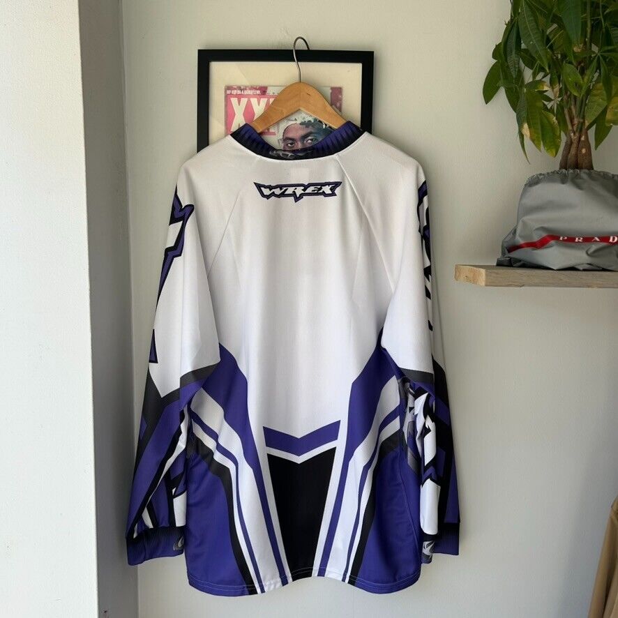 VINTAGE 90s | WREK Moto Long Sleeve Jersey sz L