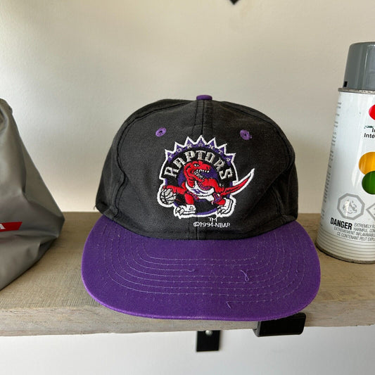 VINTAGE 90s | Toronto Raptors Snapback HAT sz OS