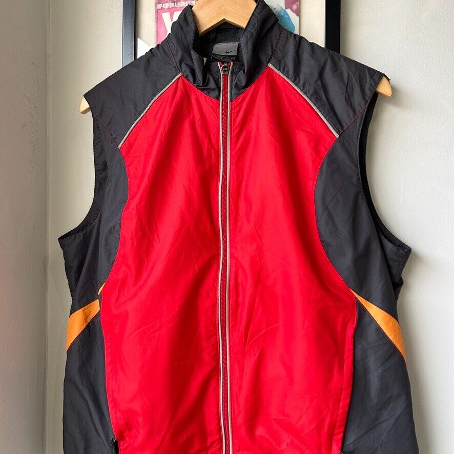 VINTAGE | Nike Running Technical Lightweight Vest Jacket sz M