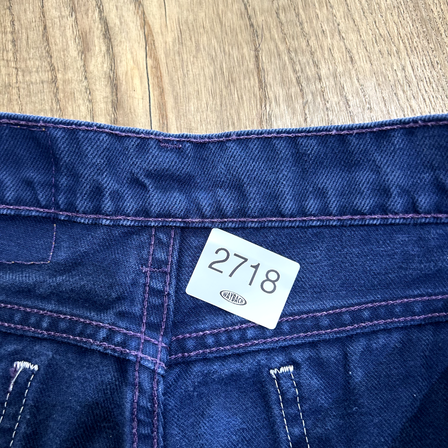 VINTAGE | 1990s Levis Navy Blue Jean Shorts sz W34 Made In USA