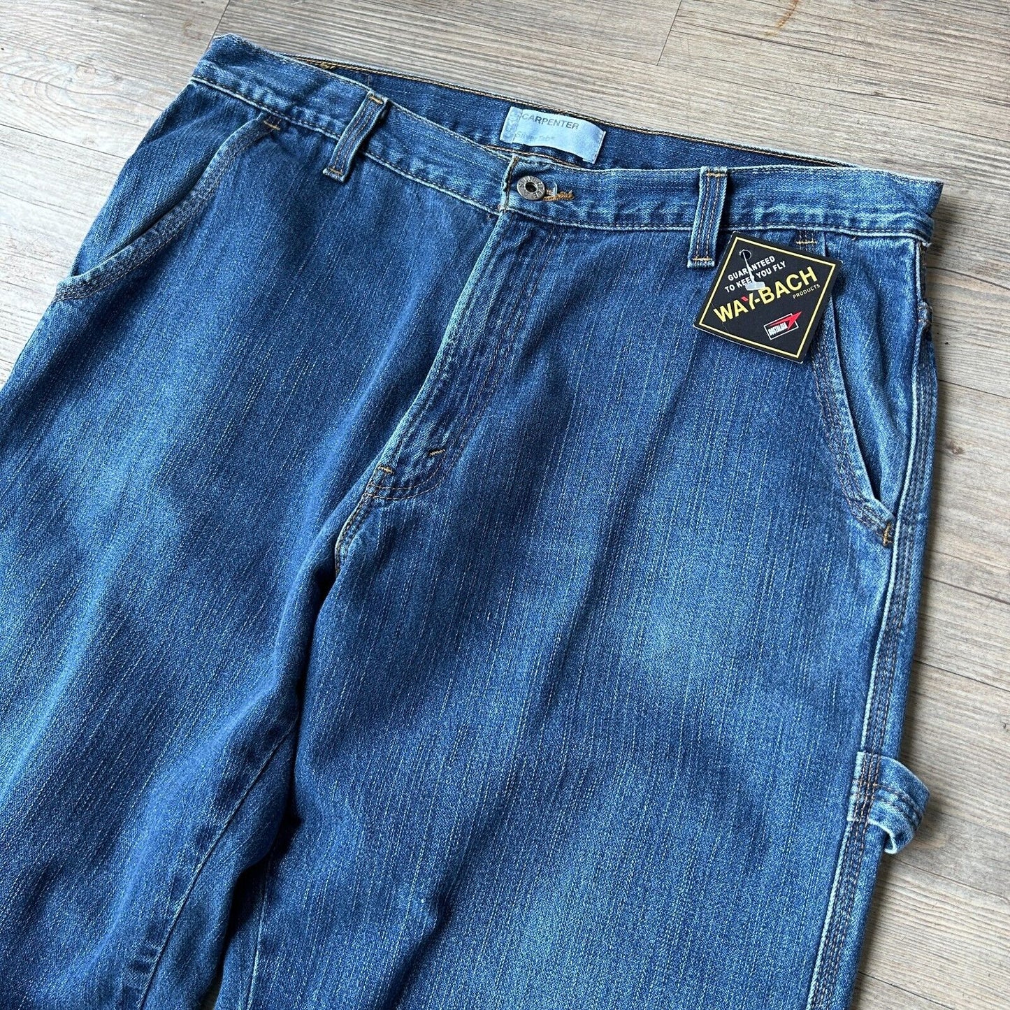 VINTAGE | Levis SIlverTab Carpenter Dark Wash Blue Jeans Pants sz W36 L34