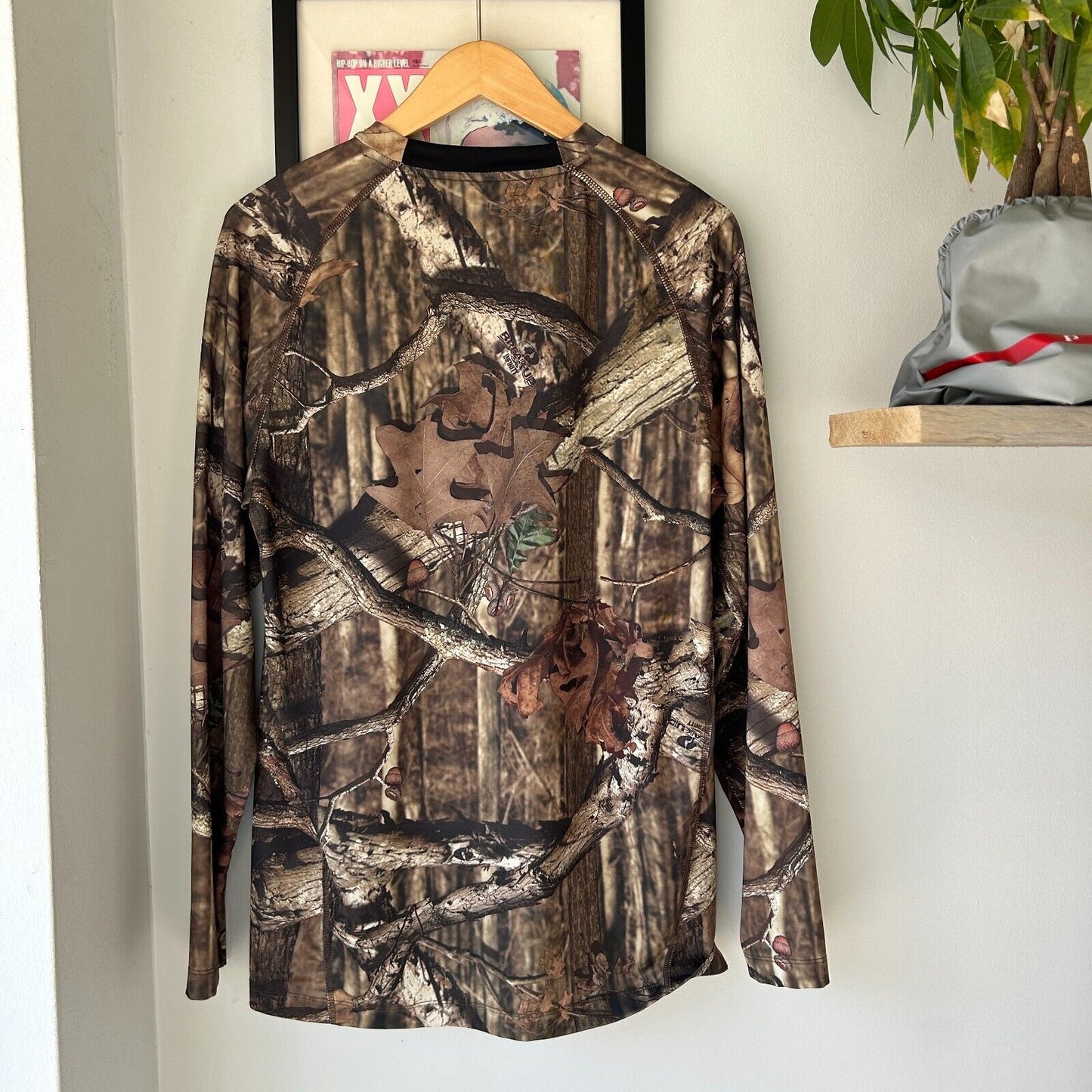 VINTAGE | Mossy Oak Real Tree Long Sleeve Jersey sz L