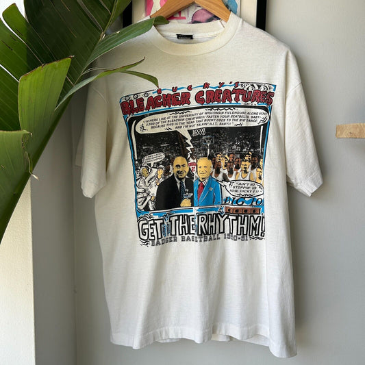 VINTAGE 90s | Buckeys Bleacher Creatures College Basketball T-Shirt sz XL