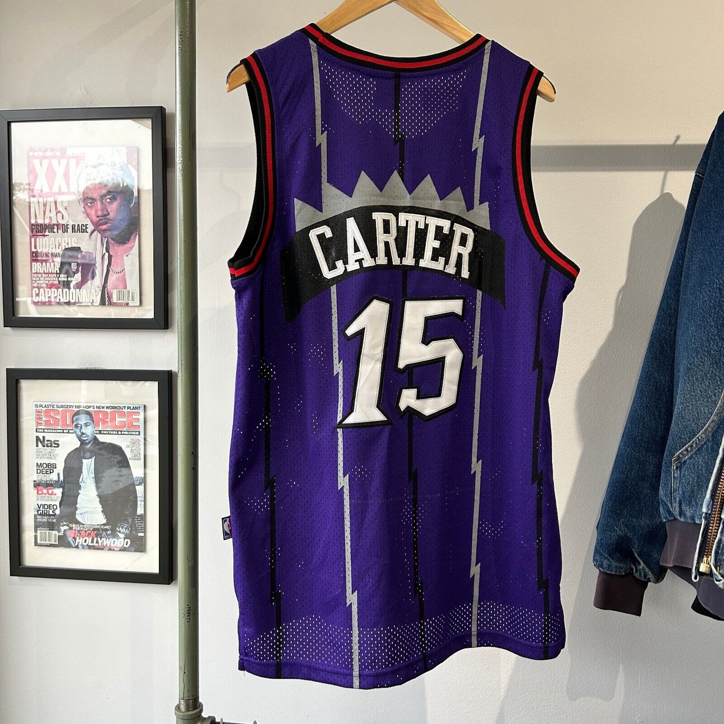 VINTAGE | Toronto Raptors #15 Carter NBA NIKE Basketball Jersey sz S Adult