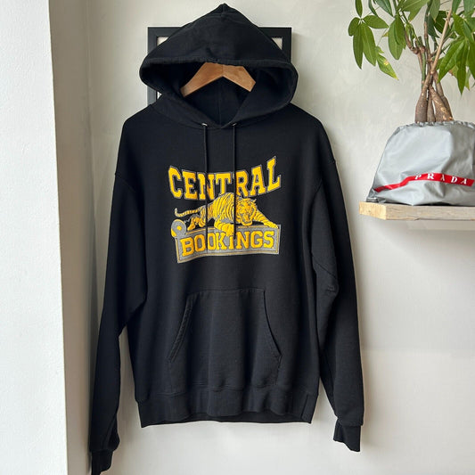 Central Bookings 3M Reflective Logo Hoodie Sweater sz M