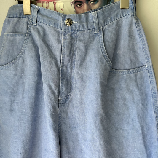 VINTAGE | 1990s Dry Goods Light Weight Jean Shorts sz W26 / Sz 10