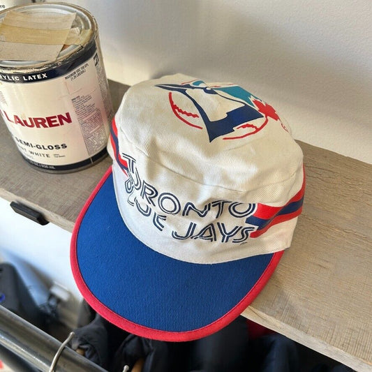 VINTAGE 90s | Toronto Blue Jays Painters Cap HAT sz S/M