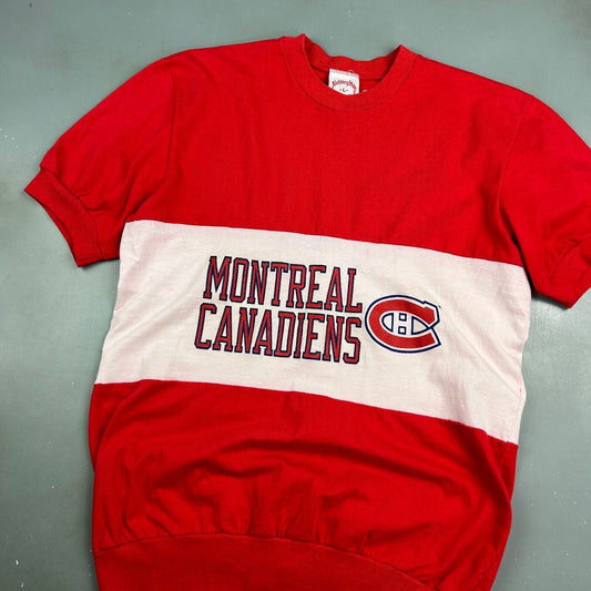 VINTAGE 90s | Montreal Canadian Hockey Jumper T-Shirt sz M Men Adult