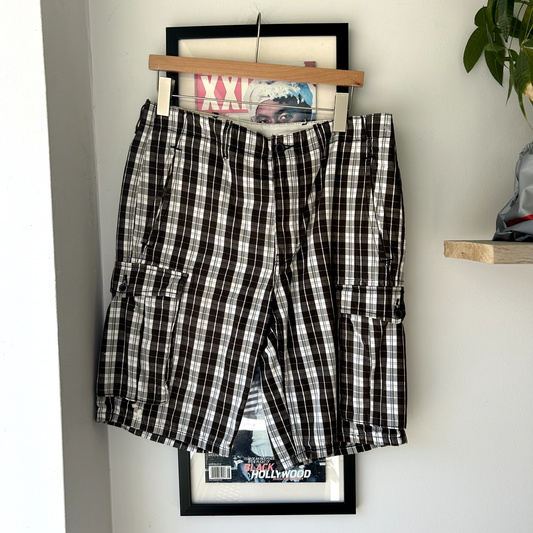 Vintage Y2K Levi's Plaid Shorts Light Weight sz Mens W34