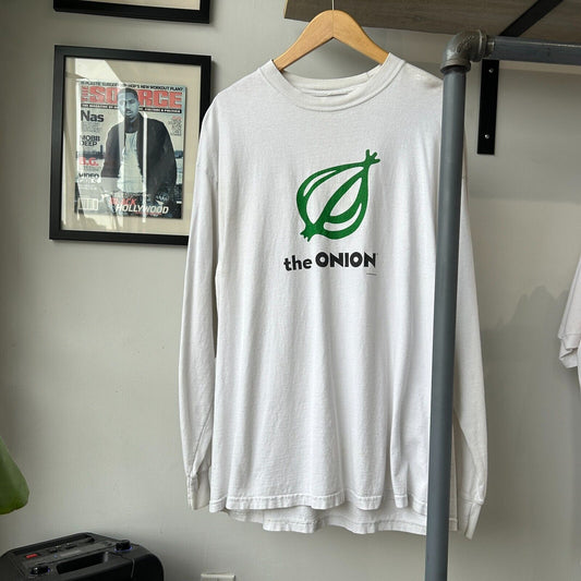 VINTAGE | The Onion Long Sleeve T-Shirt sz L