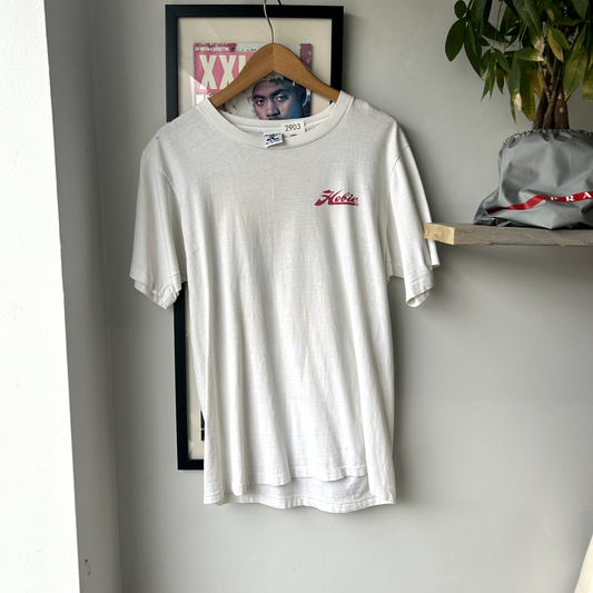 VINTAGE 1987 | Hobie Surfers Paradise Graphic T Shirt Sz Adult XL White