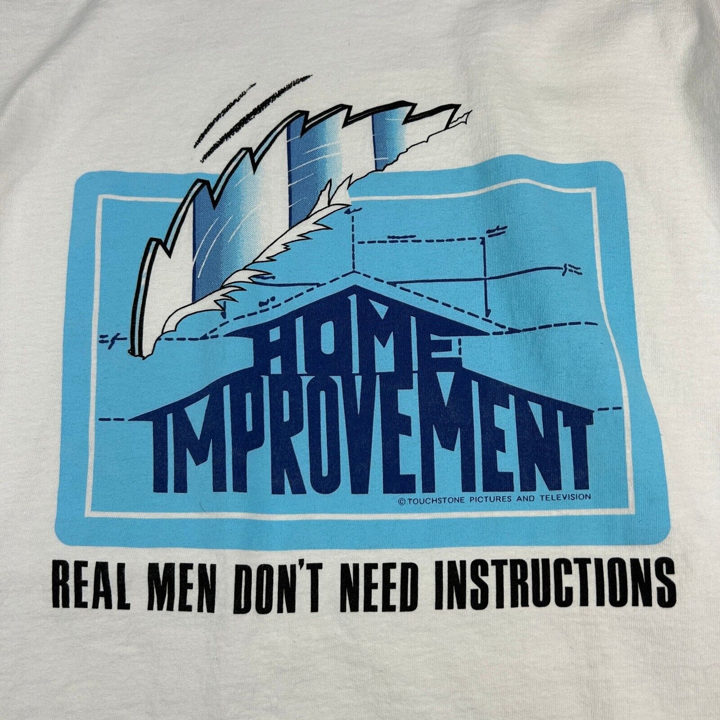 VINTAGE 90s | Home Improvement Stanley Desantis TV Show T-Shirt sz M Adult