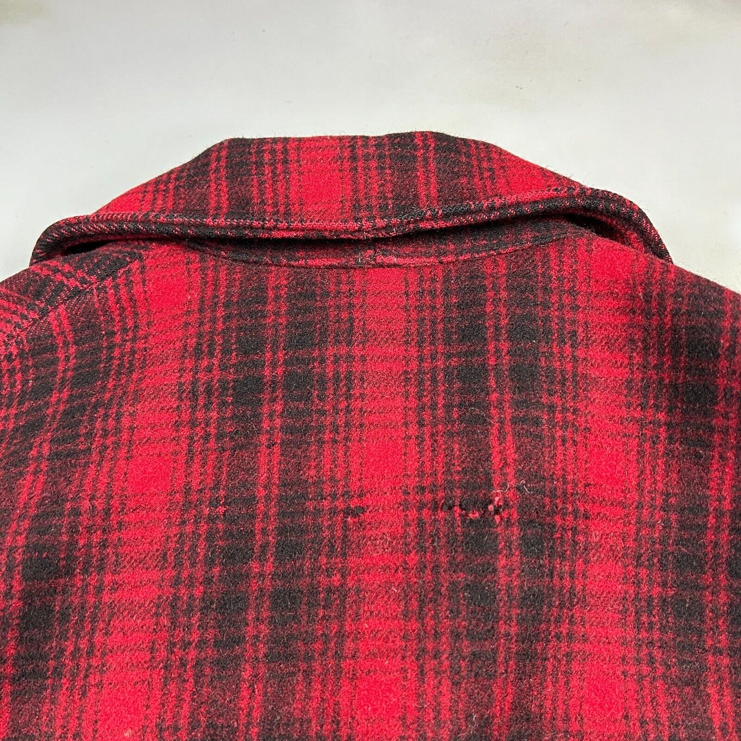 VINTAGE 70s | Woolrich Ontario Hunters Wool Plaid Flannel Lined Jacket sz XL