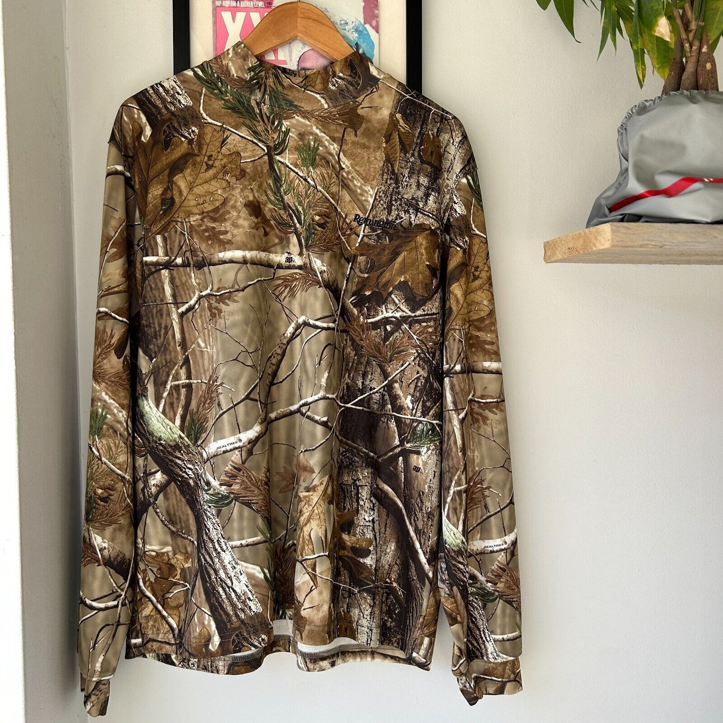 VINTAGE | Remington Real Tree Camo Long Sleeve Jersey sz XL