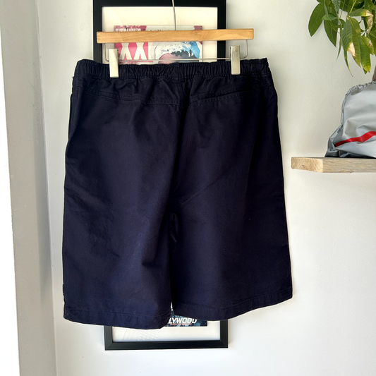 NWT | STUSSY Brushed Bleach Shorts Navy Blue sz XL W32-36 Baggy